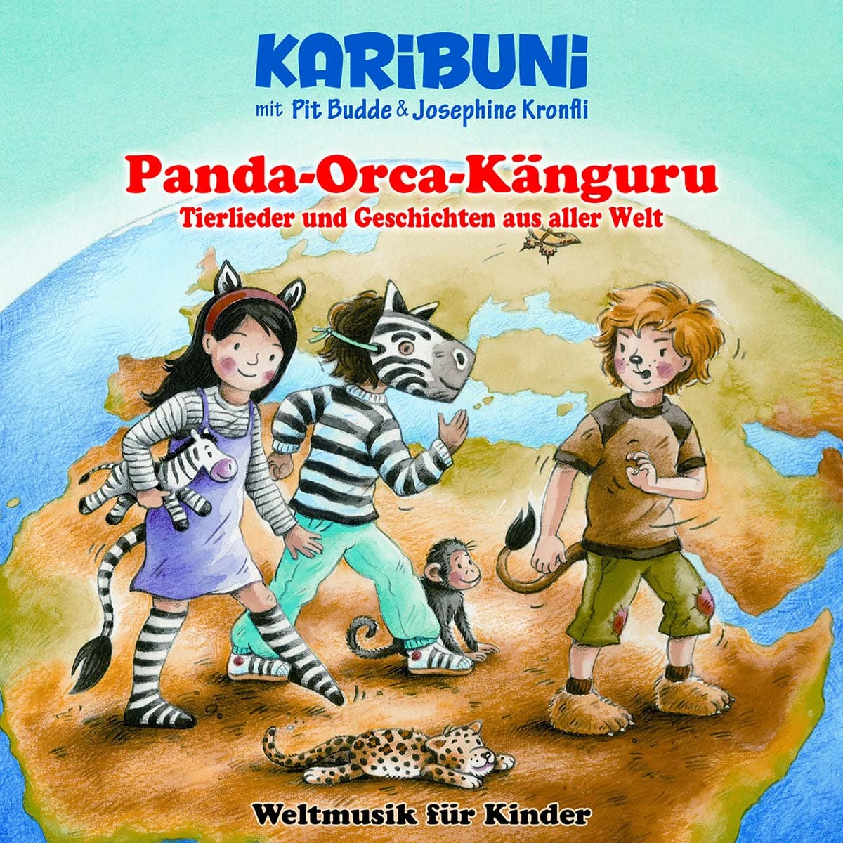Panda,Orca, Känguru. Tierlieder und Geschichten aus aller Welt