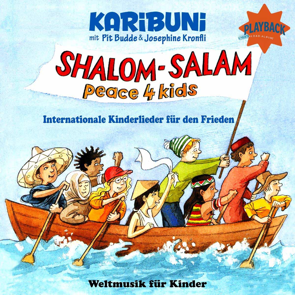 Selam Shalom Shlomo-Playback-Karibuni. Friedenslieder für Kinder und Erwachsene