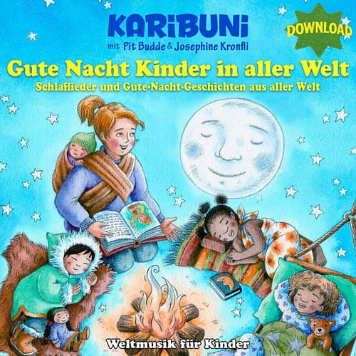 Gute Nacht Kinder in aller Welt