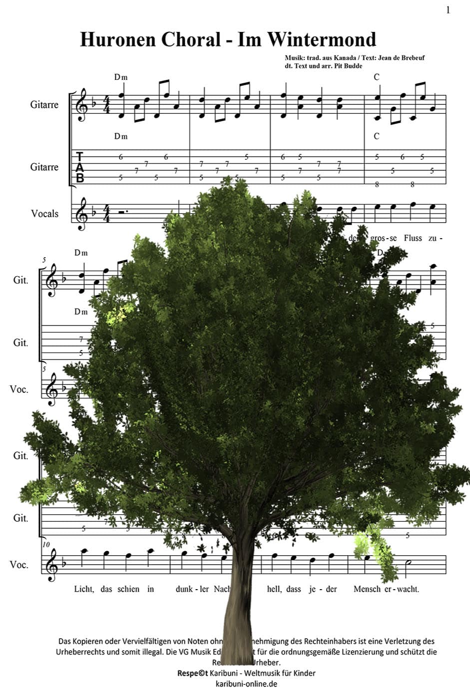 Huronen Choral - "Im Wintermond"